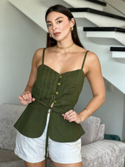 BLUSA JAMAICA OLIVO
